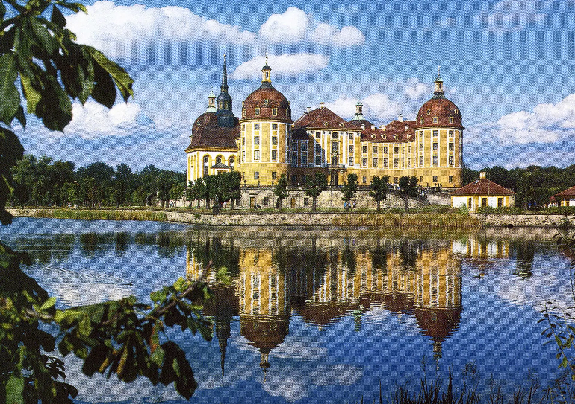 Barockes Jagdschloss, Moritzburg, Deutschland